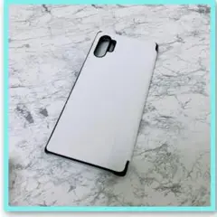 Galaxy Note10+ SC-01M SCV45 半透明手帳型ケース