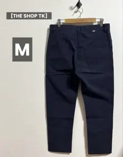 【THE SHOP TK】メンズ ワークパンツ M ピケパンツ 濃紺