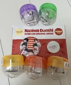 なにわ男子　めじるしチャーム5点＆大阪缶バッチ　セット