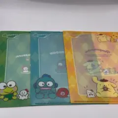 サンリオキャラクターズ　ミニクリアファイル