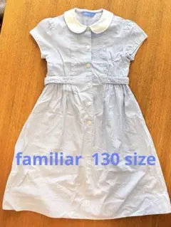 ♡familiarワンピース♡ 130サイズ　美品 2025年最新】ファミリア130の人気アイテム - メルカリ