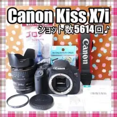 Canon EOS Kiss X7i⭐️スマホ転送 ダブルレンズ 一眼レフカメラ