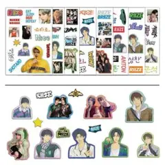 【８シート】ライズ　Riize シールステッカー　セット