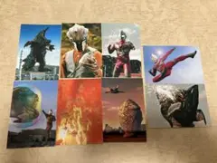 カルビーポテトチップス　ウルトラマンティガ　カード　8種