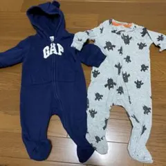 gap ベビー　カバーオールセット