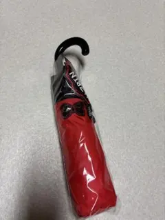 ハズビンホテル 折りたたみ傘 レッド