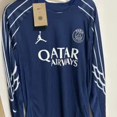 新品 PSG✖️Jordan 23-25シーズン 4thユニ長袖シャツ サッカー - メルカリ