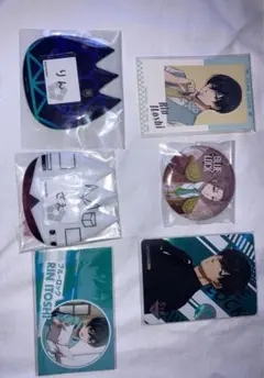 ブルーロック 糸師凛 糸師冴 幼稚園バッジ まとめ売り