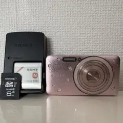 【動作確認済・美品・レア物】SONY DSC-W570D ピンク レア 美品】動作確認済 SONY ソニー Cyber-shot DSC-W570D ピンク