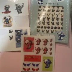 平成レトロ　パンシェル　パンデビ　シールセット