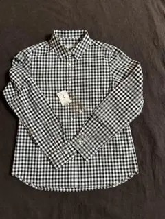 値下げ anatelierアナトリエ長袖コットンリネンシャツ 01 新品タグ付