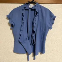 アニエスべー　カシュクールシャツ　サイズ40