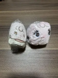 mikko characters もこもこポーチ フェイス巾着 ガチャガチャ