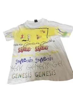 Genesis バンドTシャツ ジェネシス 青 ブルー GILDAN XL 2025年最新