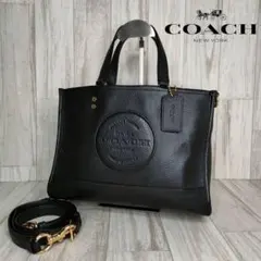 50 COACH コーチ　レザー　2WAY ハンドバッグ　ショルダーバッグ