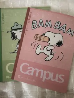 スヌーピー Campus B ノートセット 2色
