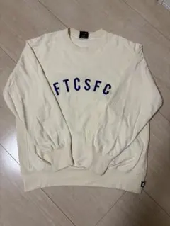 FTC ロゴ スウェット　クリーム色