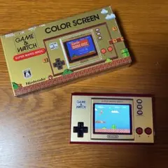 任天堂35周年限定Nintendoゲーム&ウオッチスーパーマリオブラザーズ