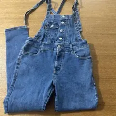 repipi armaria デニムサロペット　s 140.150