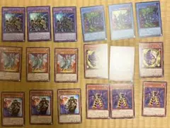 ブラックマジシャン デッキパーツ18枚　マスターオブカオス　バトルオブカオス