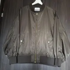 GLOBAL WORK ブラウン MA-1ジャケット　レギュラーサイズ