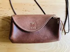 paquet 革製 フラップ式ミニバッグ・ポーチ