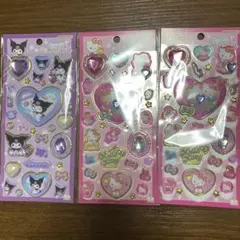 サンリオ キラジュエルシール ハローキティ クロミ3枚セット