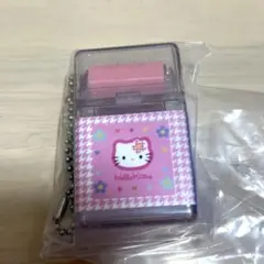 ハローキティ ローラー付き消しゴム風キーホルダー
