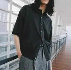 wym/T/C BASIC HALF SLEEVE KNIT SHIRT/Lのサムネイル