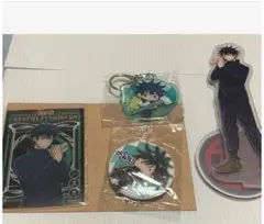 [匿名配送]呪術廻戦　伏黒恵セット　アクスタ缶バッチアクキーカード