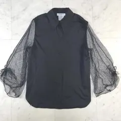 希少　美品ジバンシー　y2k 袖フィッシュネットブラウス　ジュリアンマクドナルドのサムネイル