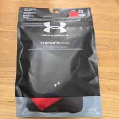 【UNDER ARMOUR】スポーツマスク L/XL 赤