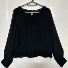 INCEBORG ブラック 長袖シャツ