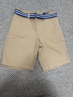 Polo ラルフローレン　ハーフパンツ ストライプベルト付き
