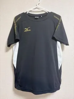 MIZUNO ミズノスポーツTシャツ　ゴールドロゴ L