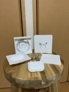 付属品完備 AirPods Pro 本体 【Apple】