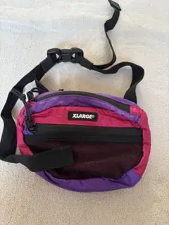 XLARGE ボディバッグ ピンク・紫