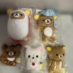 リラックマ ぶらさげぬいぐるみ　マスコット 映画 クローバー　#1 リラックマ ぶらさげぬいぐるみ マスコット 映画 クローバー #1 - メルカリ