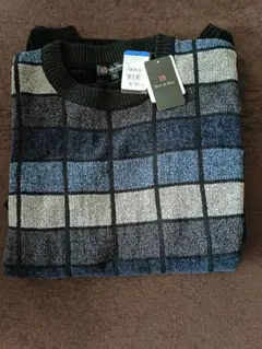 新品Best of Best チェック柄セーター