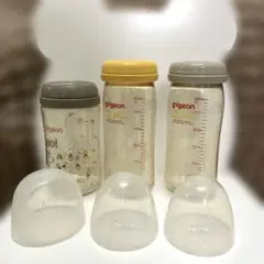 Pigeon 哺乳瓶240ml 3本セット（スヌーピー含）