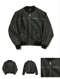 本日のみ4万→35000円 [AFB]STUDDED BOMBER JACKET