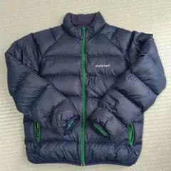 mont-bell ダウンジャケット ネイビー 150