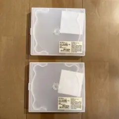 無印良品　CD.DVD用ケース６枚用2セット