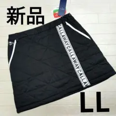 新品　キャロウェイ　中綿スカートLL　黒ブラック定価16500円