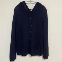 サマンサモスモス　SM2 フード付き　ニットカーディガン