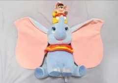 新品⭐ダンボ&ティモシーぬいぐるみ大きめ　ディズニーかわいい耳♡タグ付