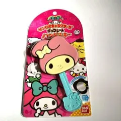 新品　マイメロ　サンリオ　キャラクターズチョコレート　ハンドミラー