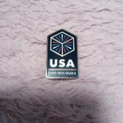 2025EXPO　USAバッチ