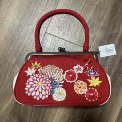 レトロモダン　YUMI KATSURA 桂由美　バッグ　成人式　がま口　新品