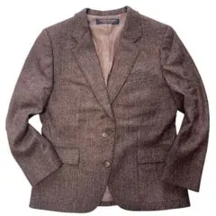 希少✨ブルックスブラザーズ✨テーラードジャケット　ツイード　アルパカ混　カーキ 希少✨ブルックスブラザーズ✨テーラードジャケット ツイード アルパカ